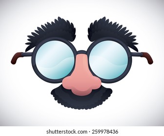 April fools day design, vector illustration.