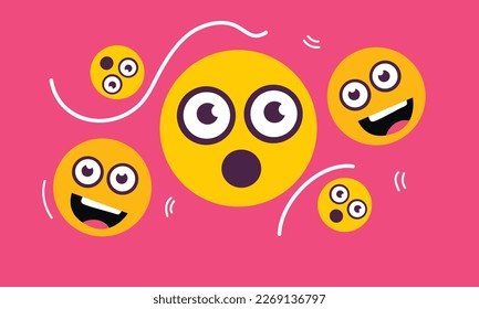 April fools day with funny prank illustration vector background design for april fools day event