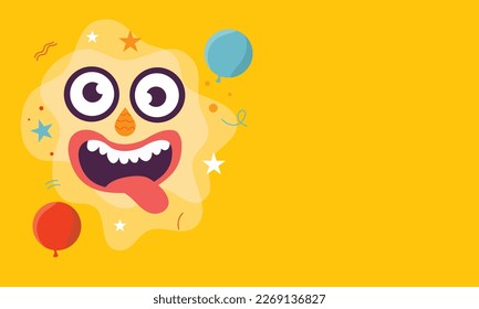 April fools day with funny prank illustration vector background design for april fools day event