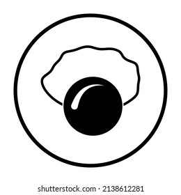 Aprilscherzensymbol Dünne Circle Stencil Design. Vektorgrafik.