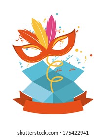 april fools day over white background vector illustration
