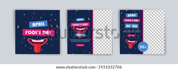 April fool\'s day.\
April fool\'s day party. April fool\'s day sale. Social media\
templates for april fool\'s\
day.