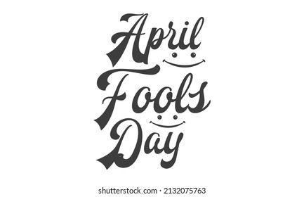 April Fool's Day. Practical jokes theme template for banner, card, poster, background.
