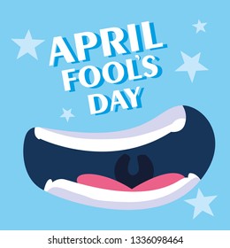 april fools day smile poster