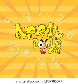 April fools day style Vector