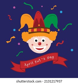 April fools day with surprise icons. Good For greeting cards, banners, flyers, etc. vector art illustration design