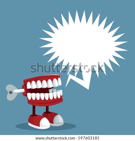 april fools day teeth prank bubble speech