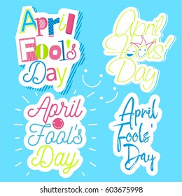April Fools Day. Template