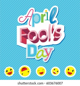 April Fools Day. Template