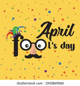April fools day - text-based t-shirt