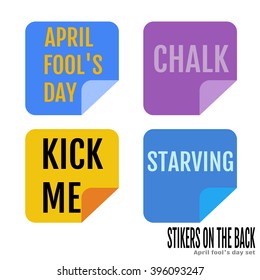 April Fools Day Vector Design