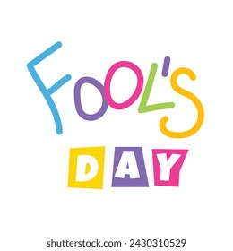 April Fools Day. vector illustration