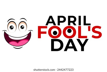 April Fools Day vector illustration