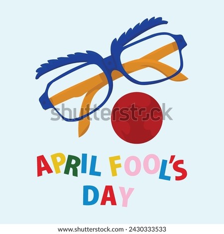 APRIL FOOL'S DAY VECTOR illustration