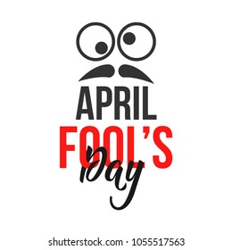 April Fool's Day Vector Template Design