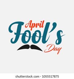 April Fool's Day Vector Template Design