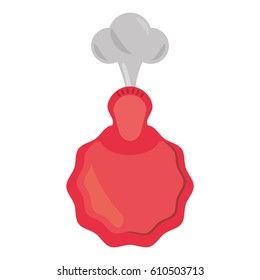 april fools whoopee cushion vector illustration eps 10