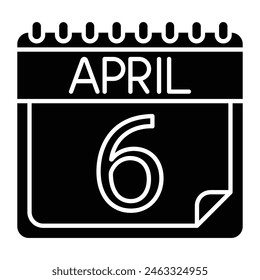 April Icon Design For Personal And Commercial Use