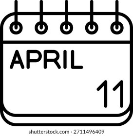 Ícone De abril Para O Seu Projeto