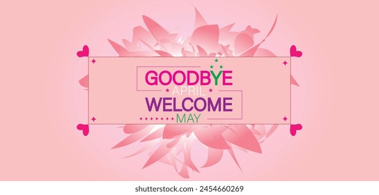 April Illustration Design for the Arrival of May