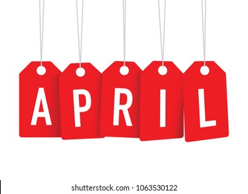 April overlapping tags