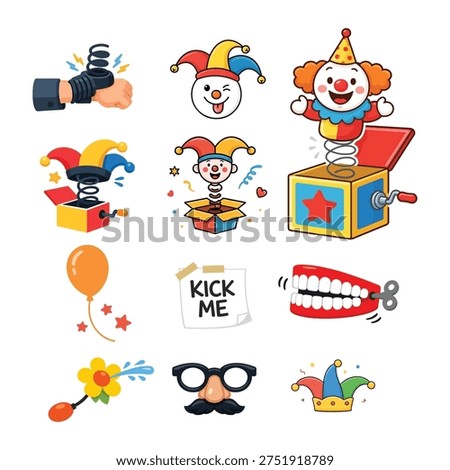 April Fool’s Prank Icons designs