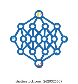 apriori algorithm doodle icon sketch vector. apriori algorithm sign. isolated symbol illustration