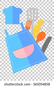 Apron & Cooking Ware

