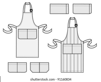 Apron Fashion Template