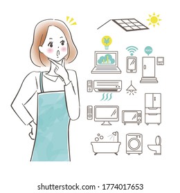 Apron ama de casa pensando en ahorrar