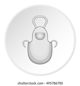 Apron icon. Cartoon illustration of apron vector icon for web