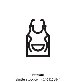 apron icon, design inspiration vector template for interface and any purpose