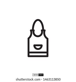 apron icon, design inspiration vector template for interface and any purpose