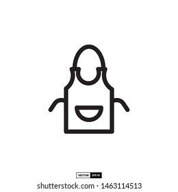 apron icon, design inspiration vector template for interface and any purpose