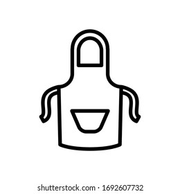 Apron Icon Design Vector Template