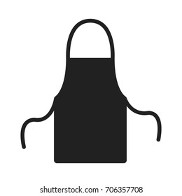 Apron icon. Graphic template. Vector illustration