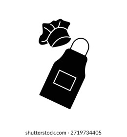 Apron icon illustration vector design template
