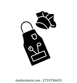 Apron icon illustration vector design template
