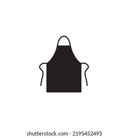 Apron icon logo vector design illustration