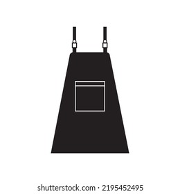 Apron icon logo vector design illustration