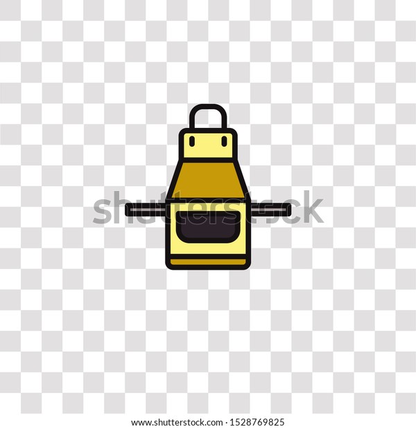 Apron Icon Sign Symbol Apron Color Stock Vector Royalty Free 1528769825