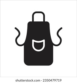 icono de apron arte de diseño simple eps 10