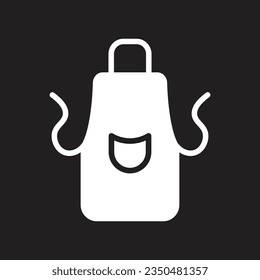 icono de apron arte de diseño simple eps 10