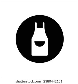 Apron icon stock vector illustration