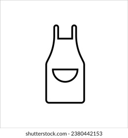 Ilustración vectorial del icono de Apron