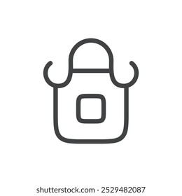 Apron icon symbolizing kitchen or cooking.