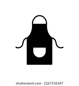 apron icon vector chef clothes sign logo