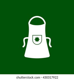 apron icon. apron vector illustration
