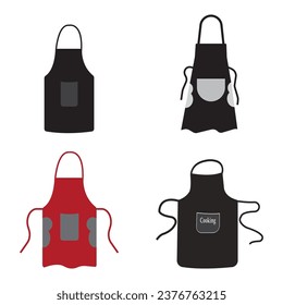 Diseño de ilustración vectorial de icono de Apron