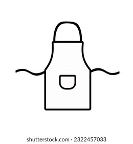 Apron icon vector isolated. Suitable for many purposes. 